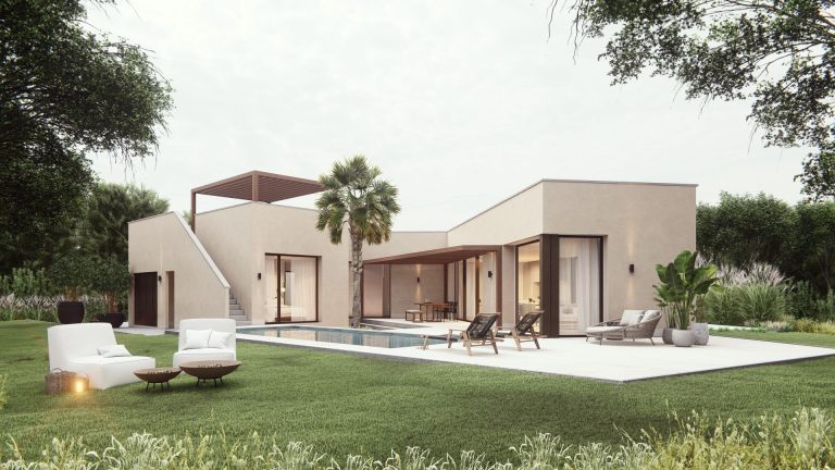Gaia, una casa moderna de aires mediterráneos HD 01